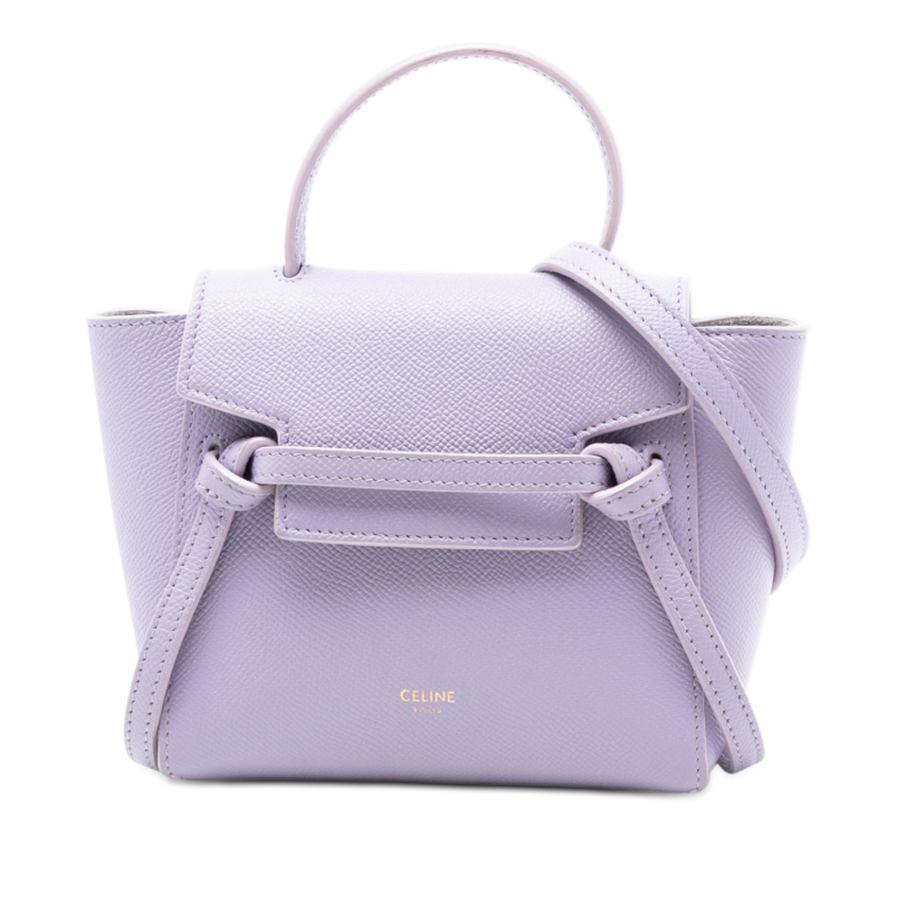 Pre-Loved Celine Pico Grained Calfskin Belt Bag - Picture 1 of 7